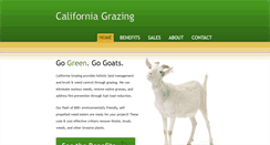 Desktop Screenshot of californiagrazing.com